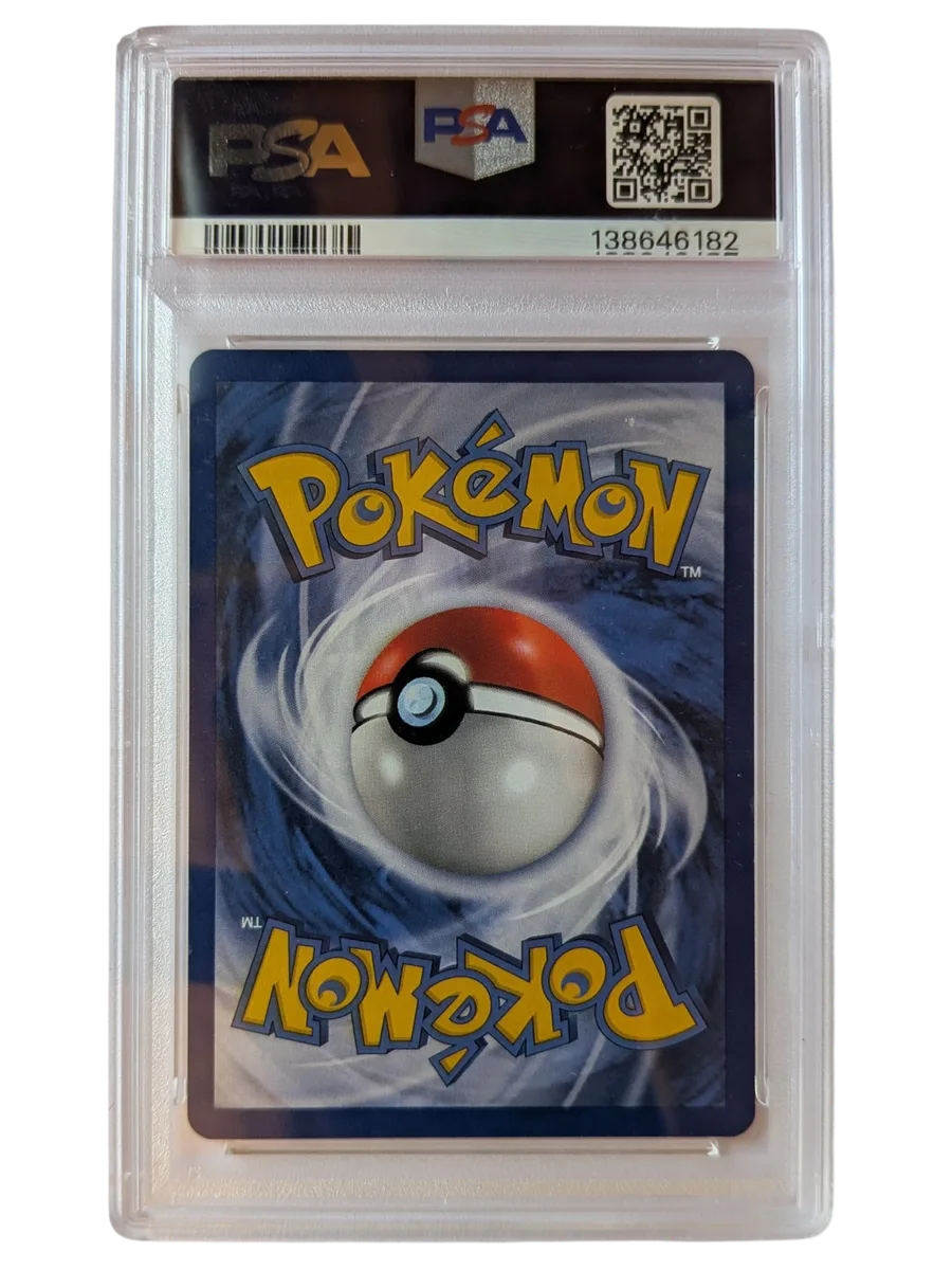 TEAM ROCKET'S MEOWTH 18 PSA 9 PROMO POKEMON LEAGUE 2000 POKEMON BLACK STAR