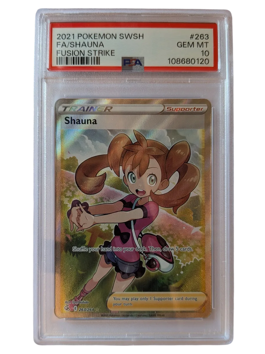 FA Shauna 263 PSA 10 2021 POKEMON SWSH FUSION STRIKE